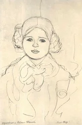 Girl Study from the Front